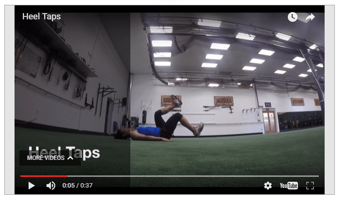 heel taps