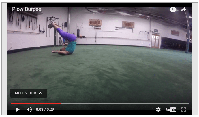 Plow Burpee