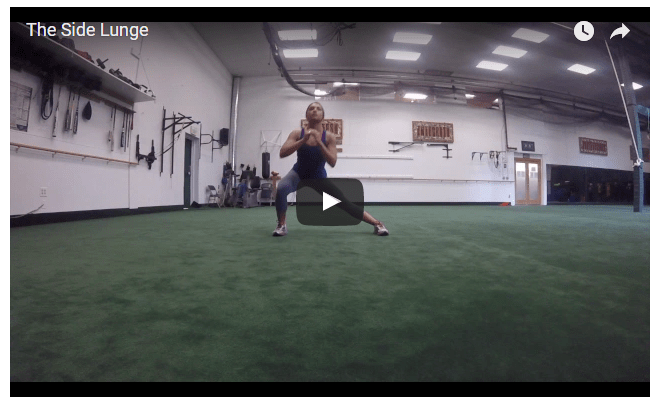 side lunge