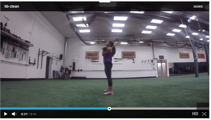 Single Arm Kettlebell&nbsp;Clean